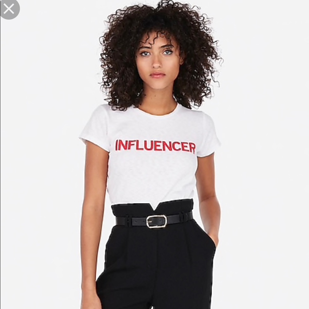 Influencer Tee Shirt from Express